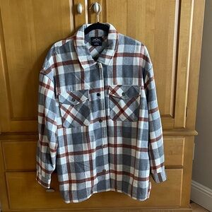 Women -Shirt Jacket Oversized Shacket